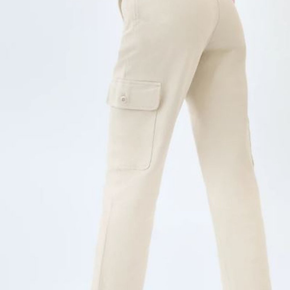Aritzia modern cargo pants - birch - size 8